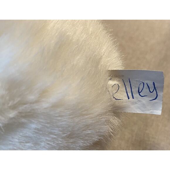 Sasco Inc White Christmas Teddy Bear Santa Hat Bow Tie Plush Stuffed Animal 9" - Picture 3 of 4